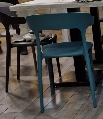 Sedie da esterno da interni per pizzeria, pub, birreria - Foto 7