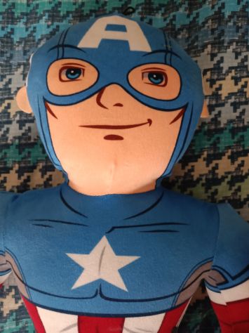 Capitan America 70 cm Milano Rogoredo metro gialla - Foto 3