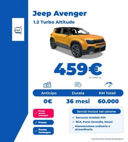 JEEP Avenger 1.2 Turbo 100 CV Altitude rif. 24175550 - Foto 3