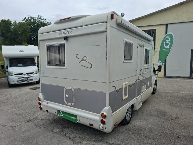 CAMPER RIMOR FORD SEMINTEGRALE 6 POSTI DINETTE LETTO FRANCESE CLIMATIZZATORE FOTOVOLTAICO GEMELLATO POSTERIORE CAMPEGGIO USATI GENERALI 1679 - Foto 4