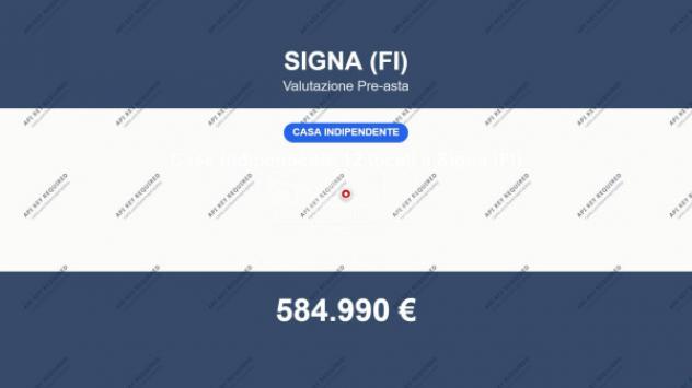 Immobile in asta di 390 m² con più di 5 locali in vendita a Signa