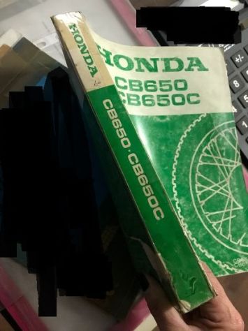 CB650 CB650C manuale officina manutenzione moto honda - Foto 5