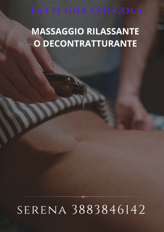 MASSAGGIO PROFESSIONALE ANTISTRESS RILASSANTE O DECONTRATTURANTE Tel:3883846142