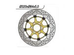 Disco pastiglie freno per Aprilia Tuono Rsv R Ng Sbs Ferodo tubi in treccia