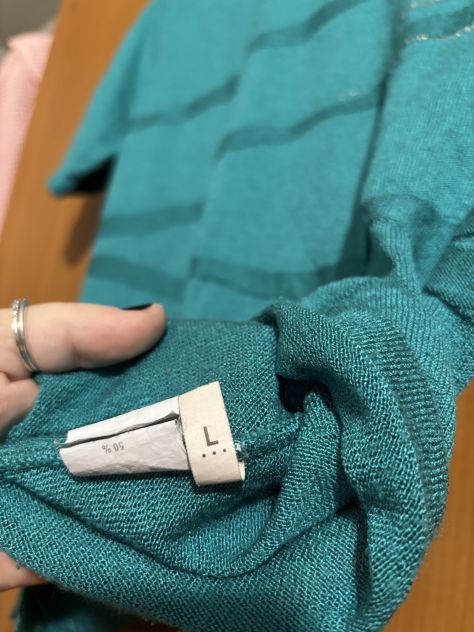 UN MAGLIONE/MAGLIONCINO IN OTTIME CONDIZIONI DONNA MARCA”BATUFFOLO”MADE IN ITALY - Foto 6