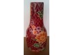 Vaso Ovale in legno decorato