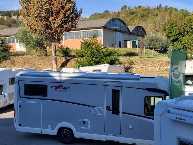 MOTORHOME CARTHAGO DUCATO BASCULANTE MATRIMONIALE GARAGE GEMELLI CLIMATIZZATORE GENERALI CAMPER USATI 481 - Foto 5