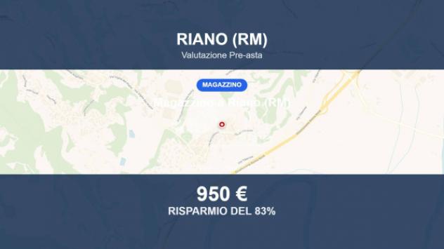 Immobile in asta di 13 m² in vendita a Riano