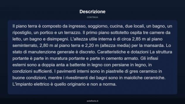Immobile in asta di 210 m² in vendita a Toffia - Foto 8