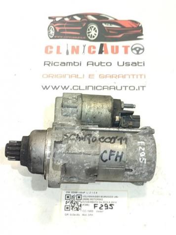 MOTORINO D' AVVIAMENTO VOLKSWAGEN Scirocco Serie (137) 02M911024P CFH diesel 1968 (0814)