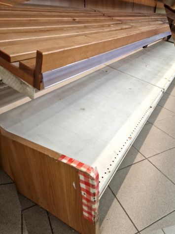 2 scaffalature in legno self-service usate - Foto 2