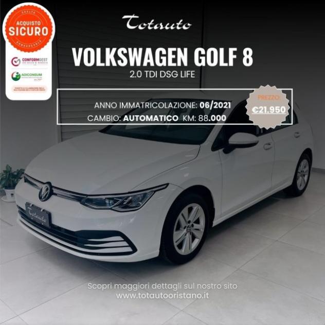 VOLKSWAGEN Golf 2.0 TDI DSG SCR Life rif. 24100231