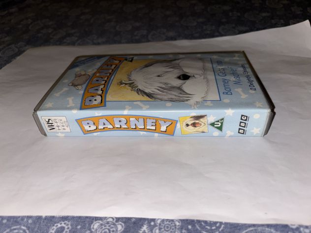 VIDEOCASSETTA COME NUOVA INTROVABILE COMPLETA DEL 1989”BARNEY-GETS INTO MISCHI - Foto 3