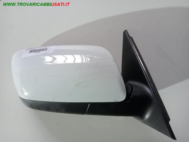 RETROVISORE EST. DX REGOLAZ. ELETTR. BIANCO 1 SPIA 8 PIN 5 FILI 999-U1310186 Vetri e Retrovisori  Cristalli  Retrovisori  Retrovisore KIA - VENGA - 01