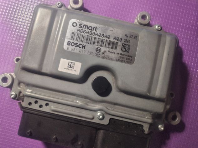Centralina Motore Bosch 0 281 017 623 0281017623 A6609000800 1039S37527 SMART Di - Foto 2