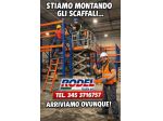 Scaffalature e attrezzature