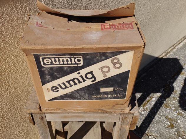 PROIETTORE EUMIG WIEN P8+BOBINE CARTONE TOPOLINO SCATOLA ORIGINALI - Foto 4