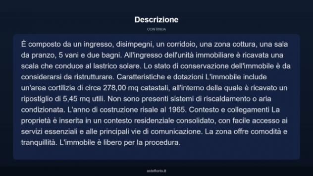 Immobile in asta di 181 m² con più di 5 locali in vendita a Carosino - Foto 5