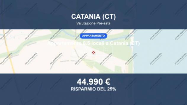 Immobile in asta di 143 m² con più di 5 locali in vendita a Catania
