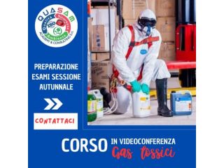 Gas Tossici - Corso di preparazione all'esame in videoconferenza - ITALIA