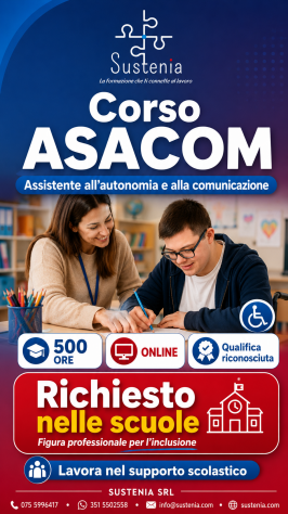 Corso Assistente allAutonomia e alla Comunicazione delle Persone con Disabilità
