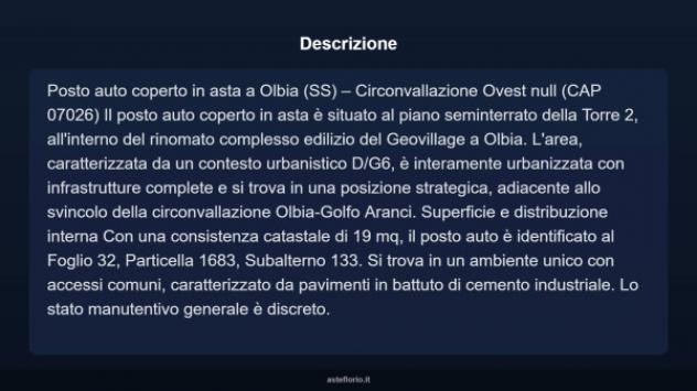 Immobile in asta di 19 m² in vendita a Olbia - Foto 5