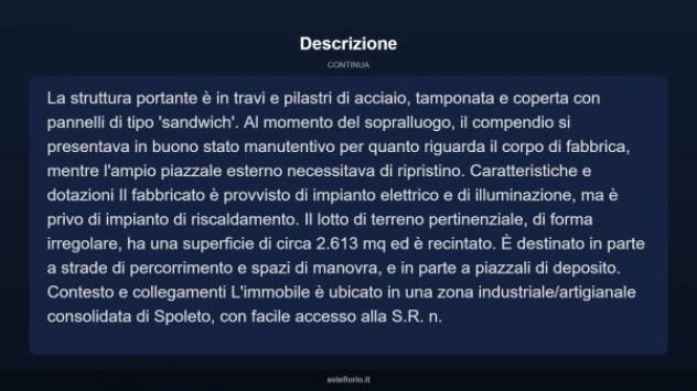 Immobile in asta di 978 m² in vendita a Spoleto - Foto 5