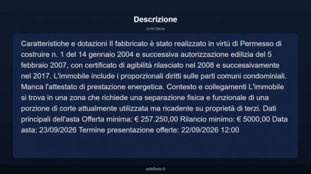 Immobile in asta di 498 m² con più di 5 locali in vendita a Circello - Foto 4