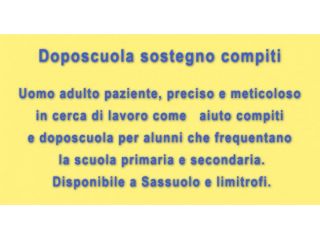 Tutor aiuto compiti a domicilio