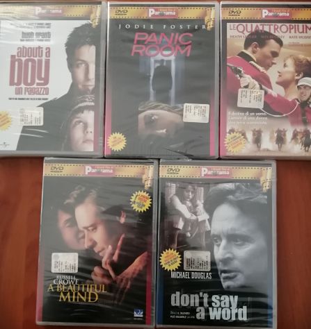 5 DVD GRANDI FILM - NUOVI - Edizione Panorama- Disco singolo - Foto 3