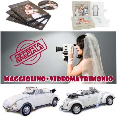 Maggiolino maggiolone decapottabile bianco - Foto 2