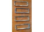 4+2 IN OMAGGIO VECCHIE COPRI BOCCHETTE IN FERRO STILE LIBERTY PER MOBILI VARI -