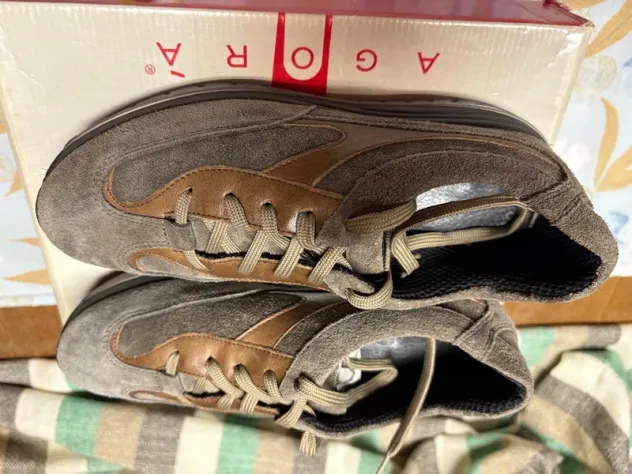 scarpe donna antifatica basculanti a dondolo con lacci 38 nuove - Foto 6