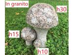 Fungo in pietra granito