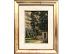 Remo Fumagalli pittore quadro olio Lago d'Orta