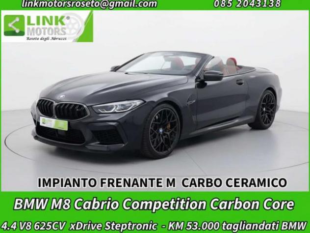 BMW M8 Cabrio Competition CarbonCore/ FULL/ TAGLIANDI rif. 24208287