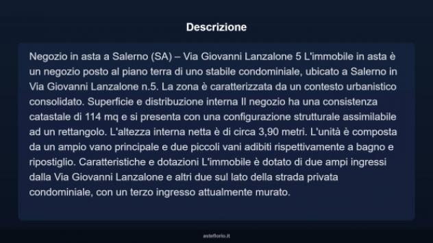 Immobile in asta di 114 m² in vendita a Salerno - Foto 6