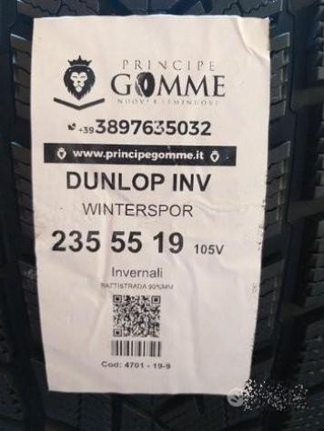 2 gomme 235 55 19 dunlop inv a4701 - Foto 2
