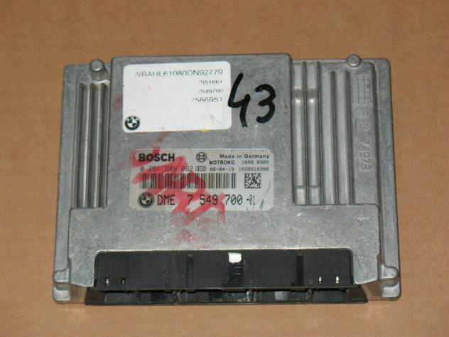 0261209092 ECU CENTRALINA BMW X5 0261209092 ME9.2 7549700 DME7549700