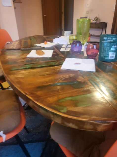 Tavolo da Pranzo 100x200 Legno Massello - Foto 2
