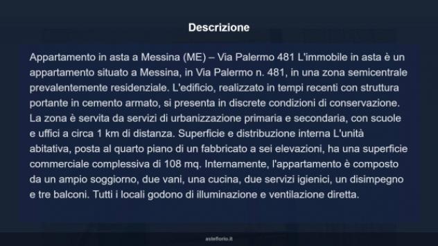 Immobile in asta di 108 m² in vendita a Messina - Foto 8