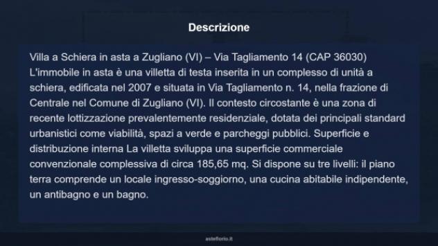 Immobile in asta di 185 m², box auto in vendita a Zugliano - Foto 13