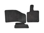 Tappeti Pavimento In Gomma Fiat 500 Ev Elettrica 50290341 50290342 - 37126