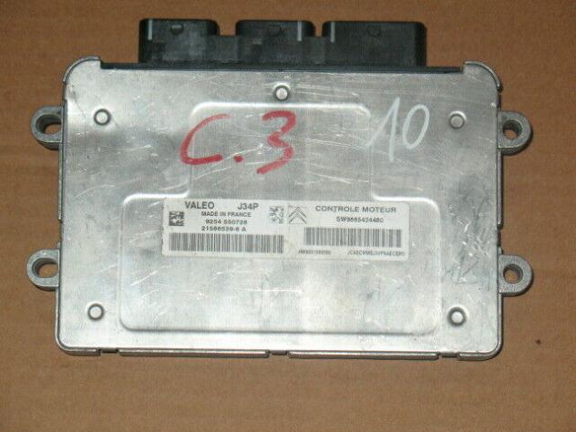9665424480 ECU CITROEN PEUGIOT VALEO J34P SW 9665424480 HW 9651696680