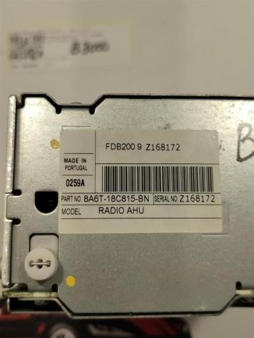 LETTORE CD FORD Fiesta 6° Serie 8A6T-18C815-BN RTJB (0817) - Foto 3