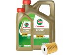 Castrol Kit Olio Motore Edgell5W30-5+Fo