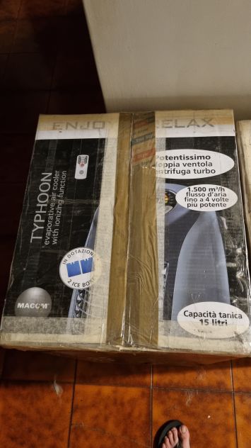 Raffrescatore Ventilatore Macom Typhoon Aria Acqua Disponibile per acquisto - Foto 7