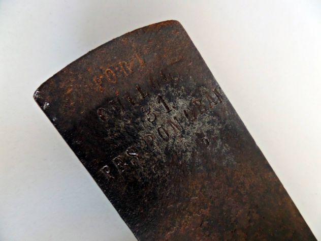 Stadera antica (pesa sacchi) da 130 Kg (max) Bilancia d'epoca - Foto 7