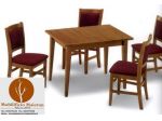 Arredamenti Rustici: Tavolo In Legno 200x80x4 Gambe Spada +4 Sedie Nuovo