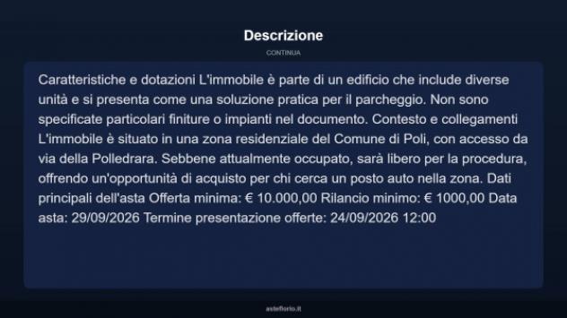 Immobile in asta di 25 m² in vendita a Poli - Foto 9